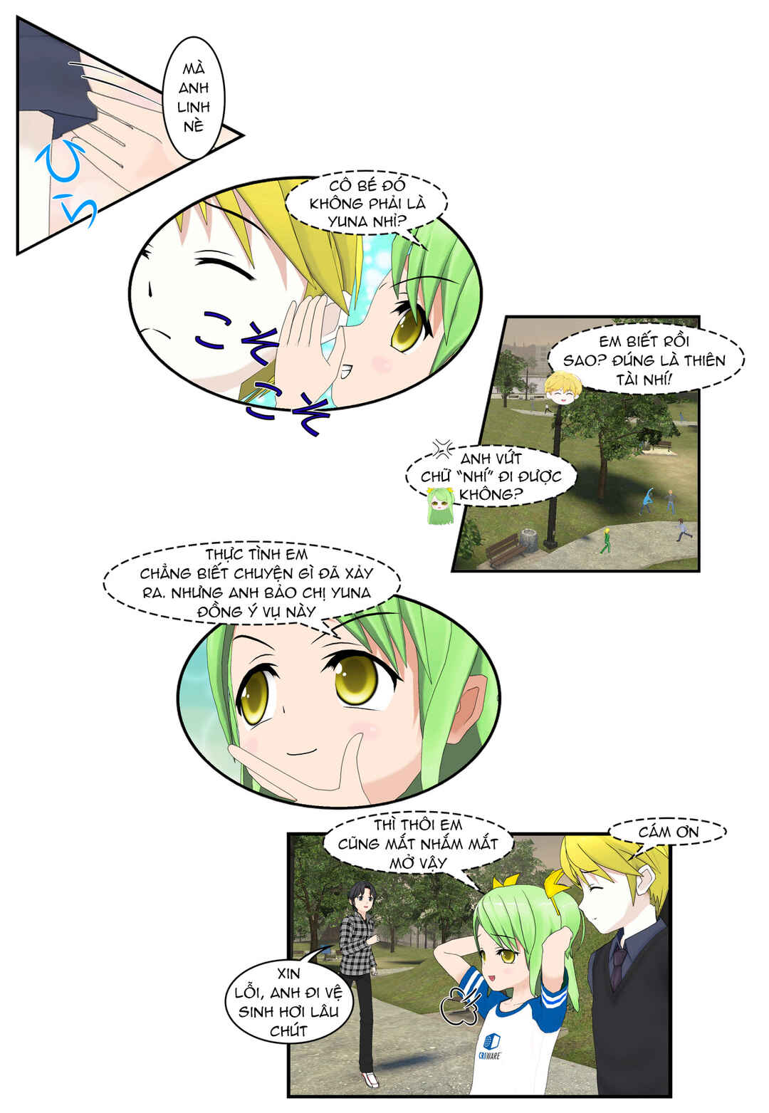 Chuyện tình Wi-Fi Chapter 62 - Page 9