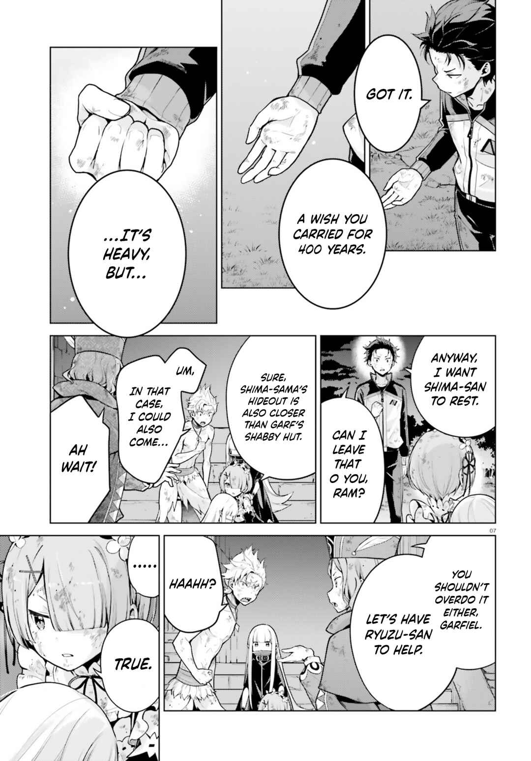 Re:Zero kara Hajimeru Isekai Seikatsu: Dai 4-shou—Seiiki to Gouyoku no Majo Chapter 57 - Page 7