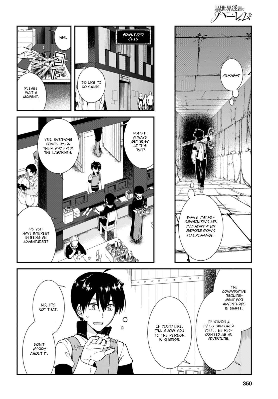 Isekai Meikyuu de Harem o Chapter 5 - Page 15
