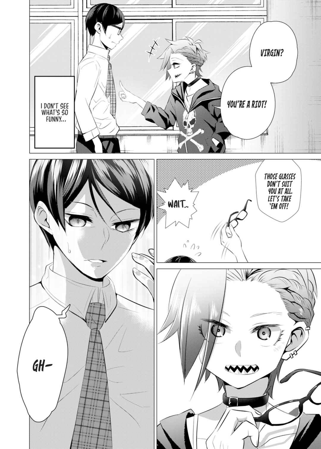 Yankee-chan ga Jimi Megane ni Koisuru Hanashi Chapter 1 - Page 2