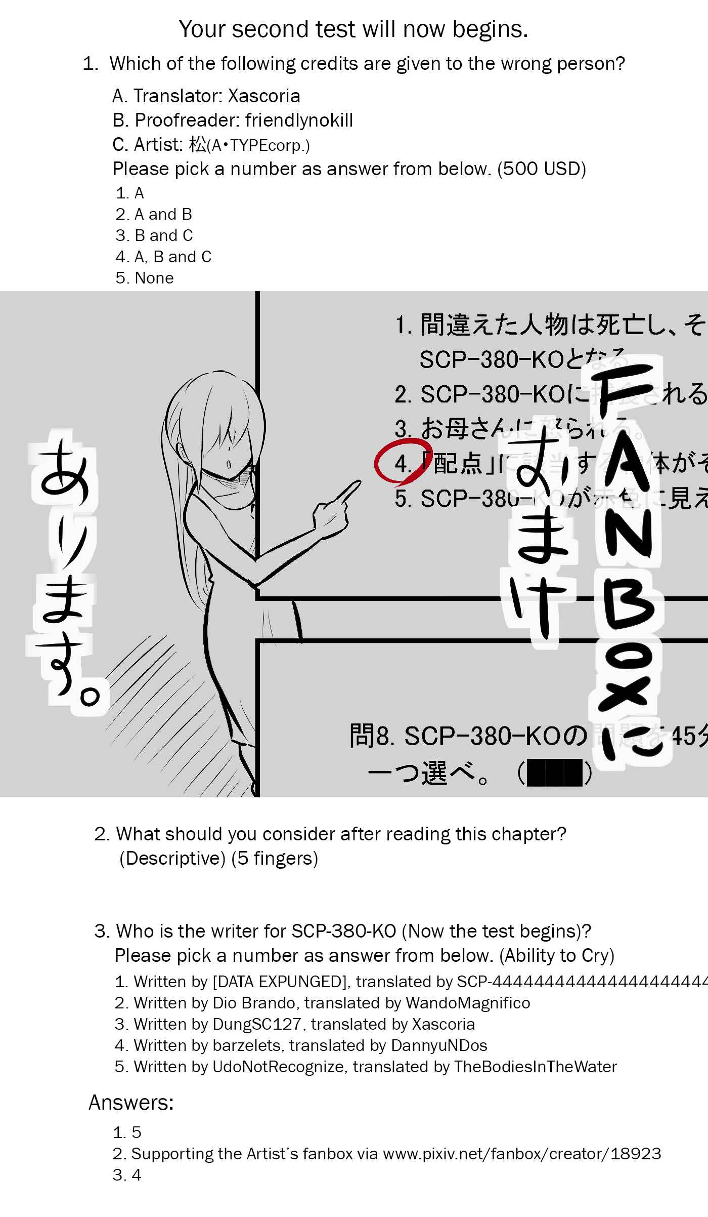 SCP o Zakkuri Shoukai Chapter 62 - Page 5