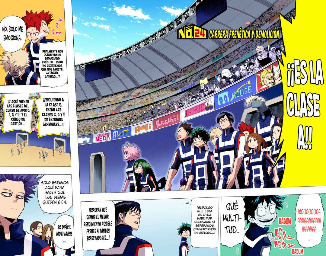 Boku no Hero Academia (Official Colored) Chapter 24 - Page 3