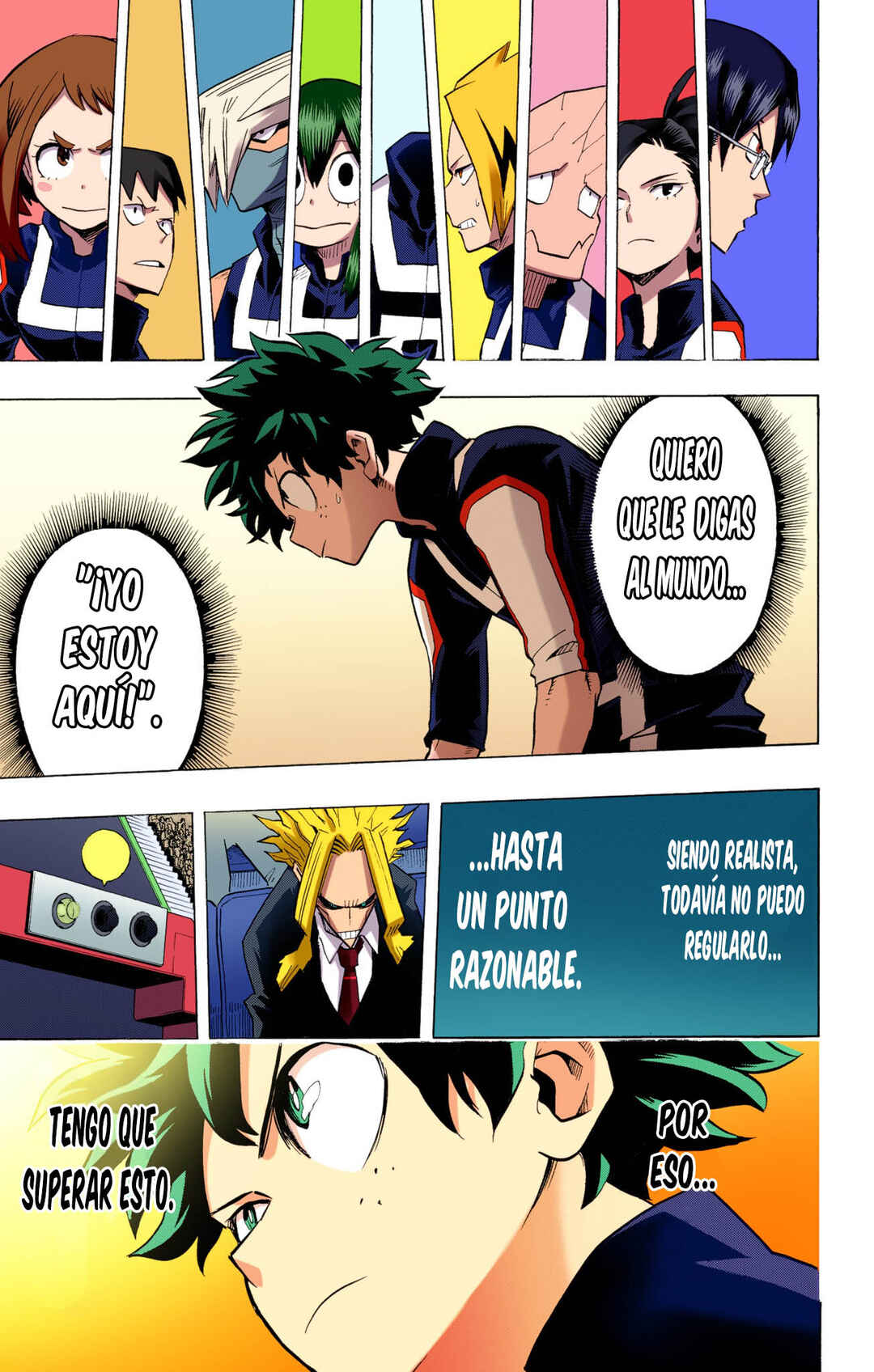 Boku no Hero Academia (Official Colored) Chapter 24 - Page 9