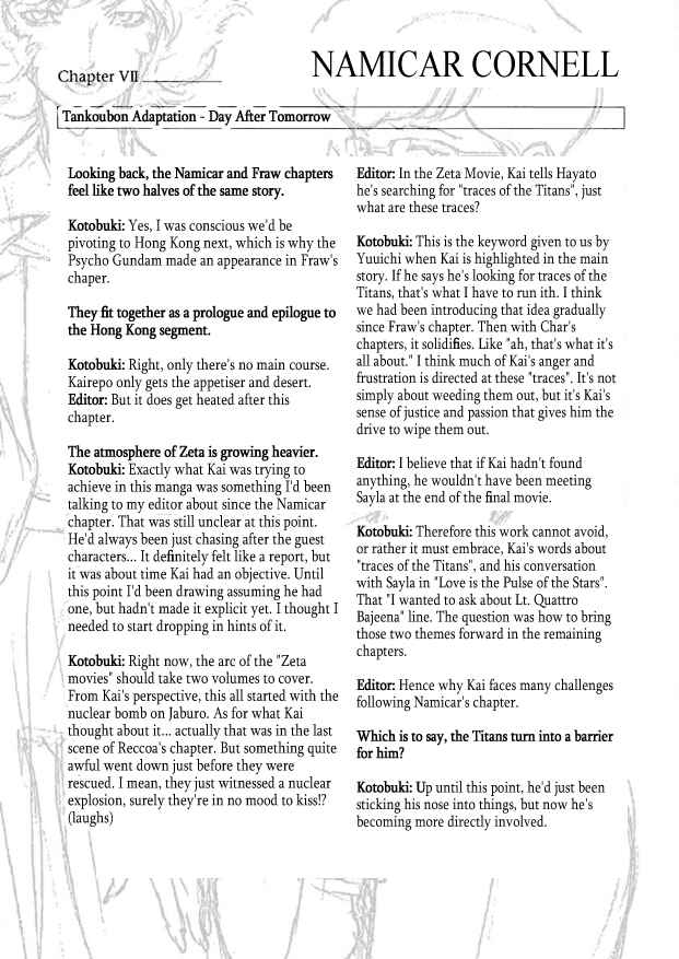 Mobile Suit Zeta Gundam: Day After Tomorrow - From Kai Shiden's Report Chapter 6 - Page 20