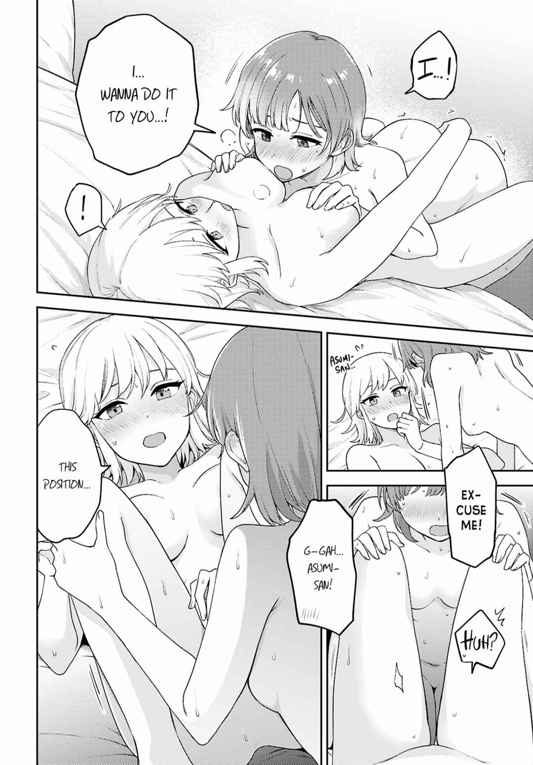 Asumi-chan wa Les Fuuzoku ni Kyoumi ga Arimasu! Chapter 32 - Page 14