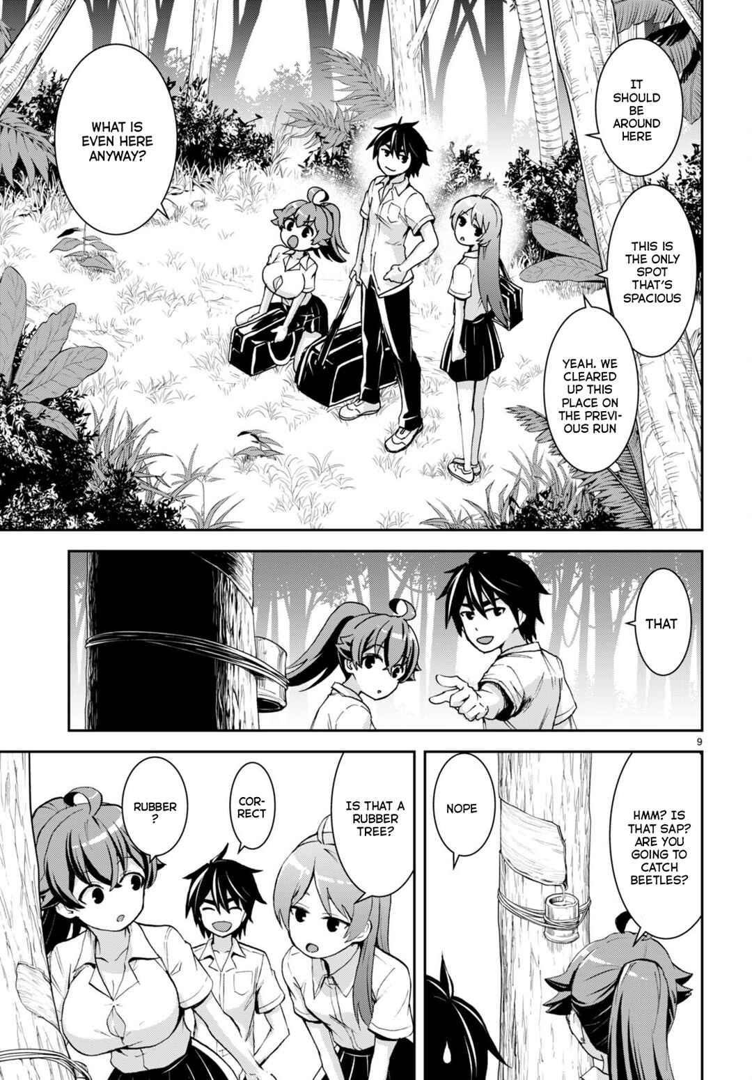 Isekai Yurutto Survival Seikatsu ~Gakkou no Minna to Isekai no Mujintou ni Tenishitakedo Ore Dake Rakushou desu~ Chapter 23 - Page 10