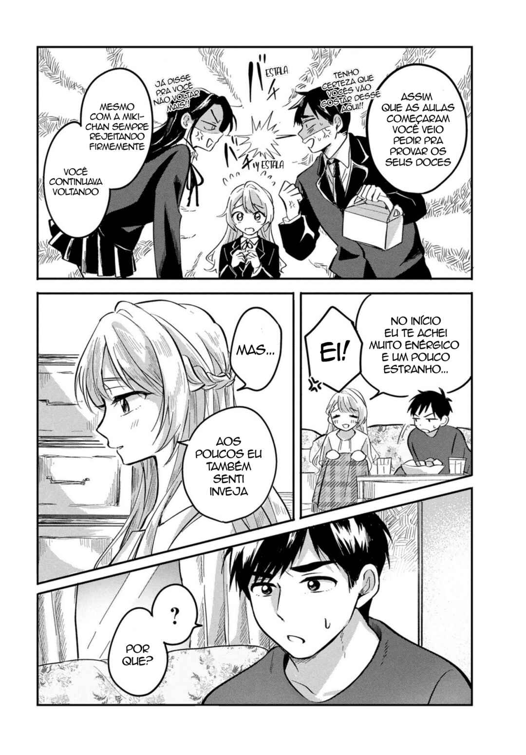 Aisare Tenshi na Classmate ga, Ore ni Dake Itazura ni Hohoemu Chapter 8 - Page 4