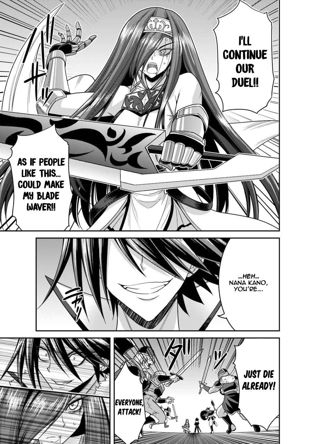 Kujibiki Tokushou: Musou Harem-ken Chapter 15.1 - Page 8