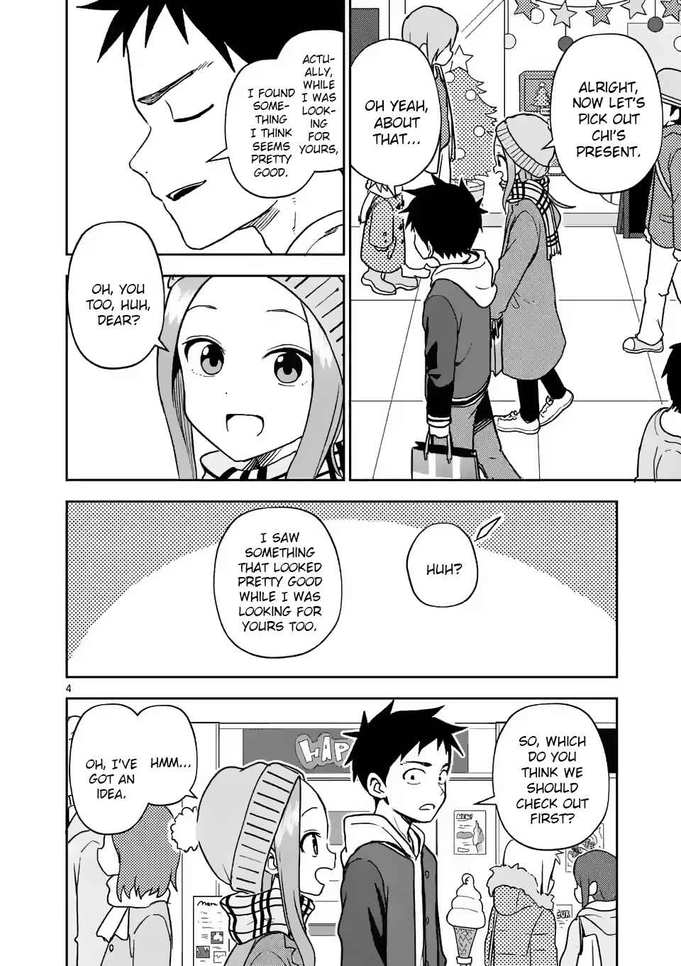 Karakai Jouzu no (Moto) Takagi-san Chapter 166 - Page 4