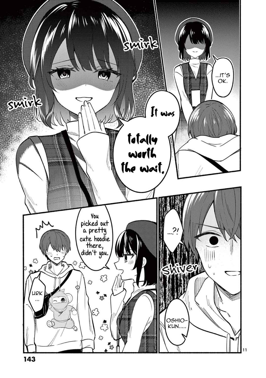 Shiotaiou no Sato-san ga Ore ni dake Amai Chapter 75 - Page 11
