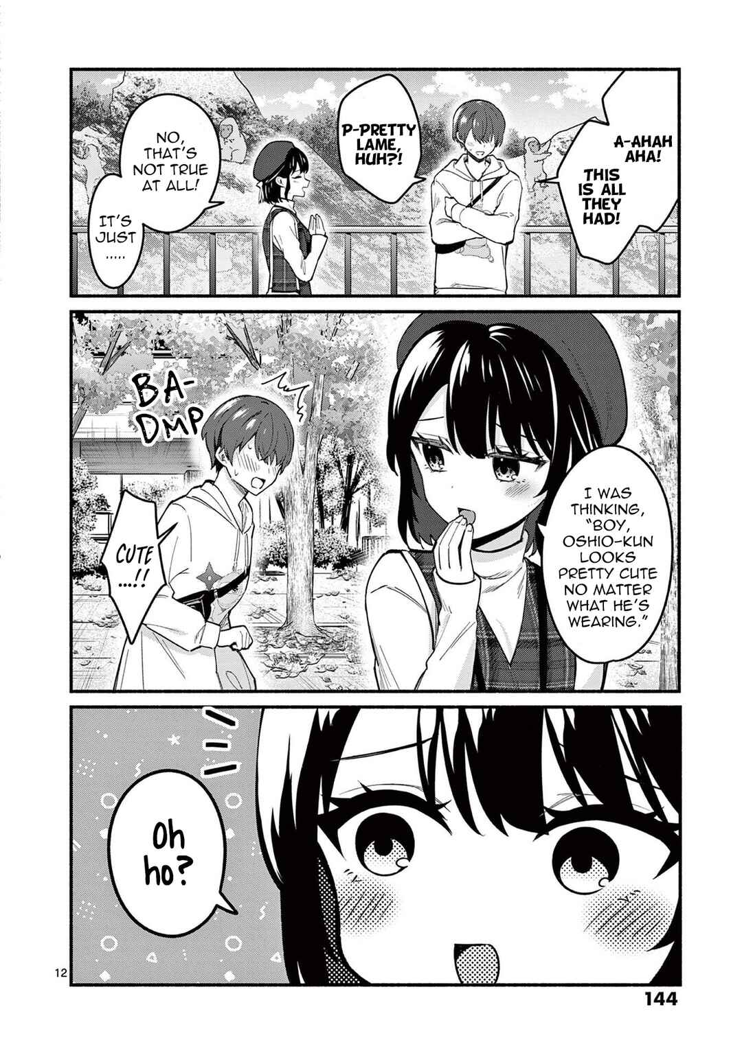 Shiotaiou no Sato-san ga Ore ni dake Amai Chapter 75 - Page 12