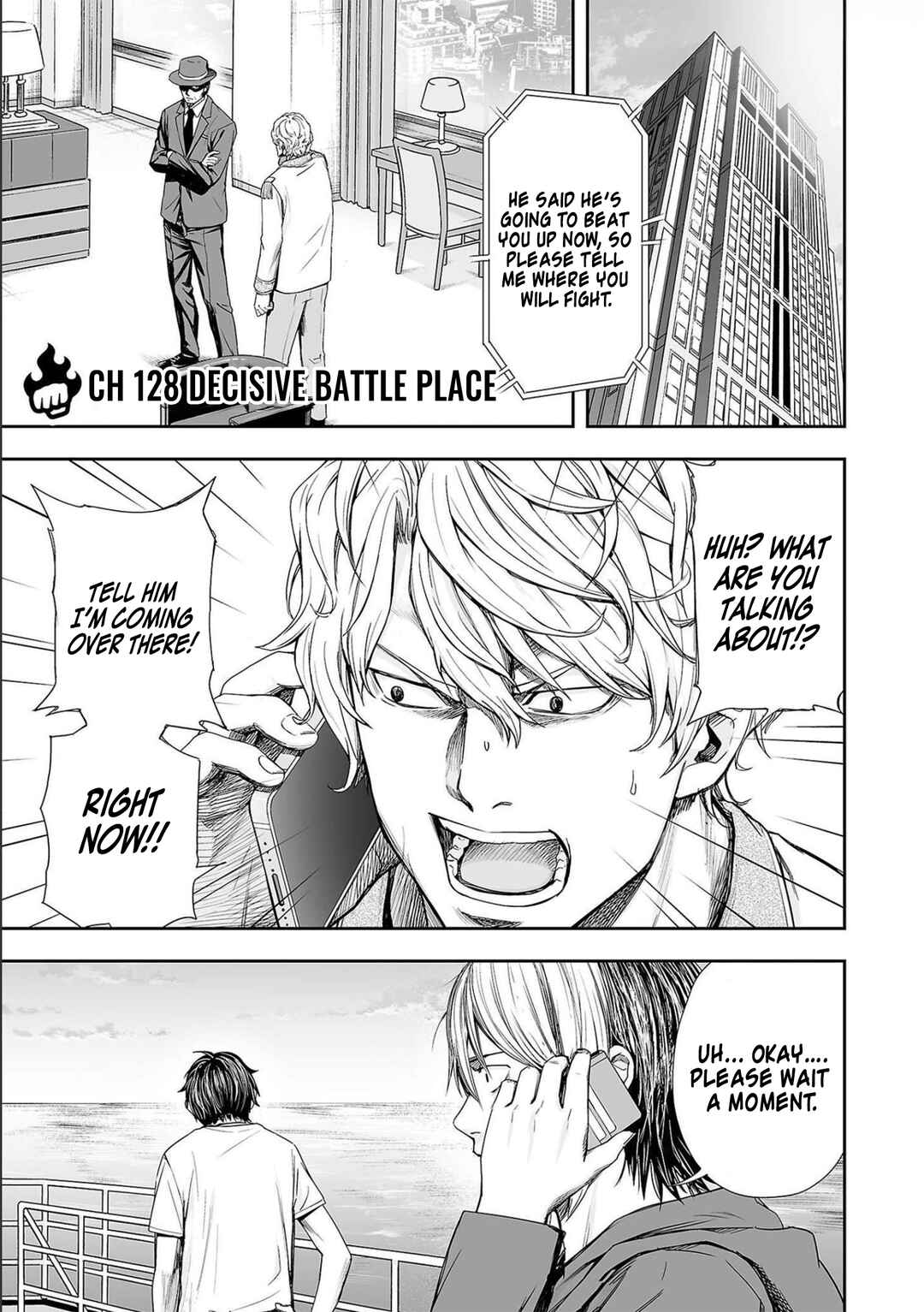 Tsuyoshi - Daremo Katenai, Aitsu ni wa Chapter 128 - Page 1