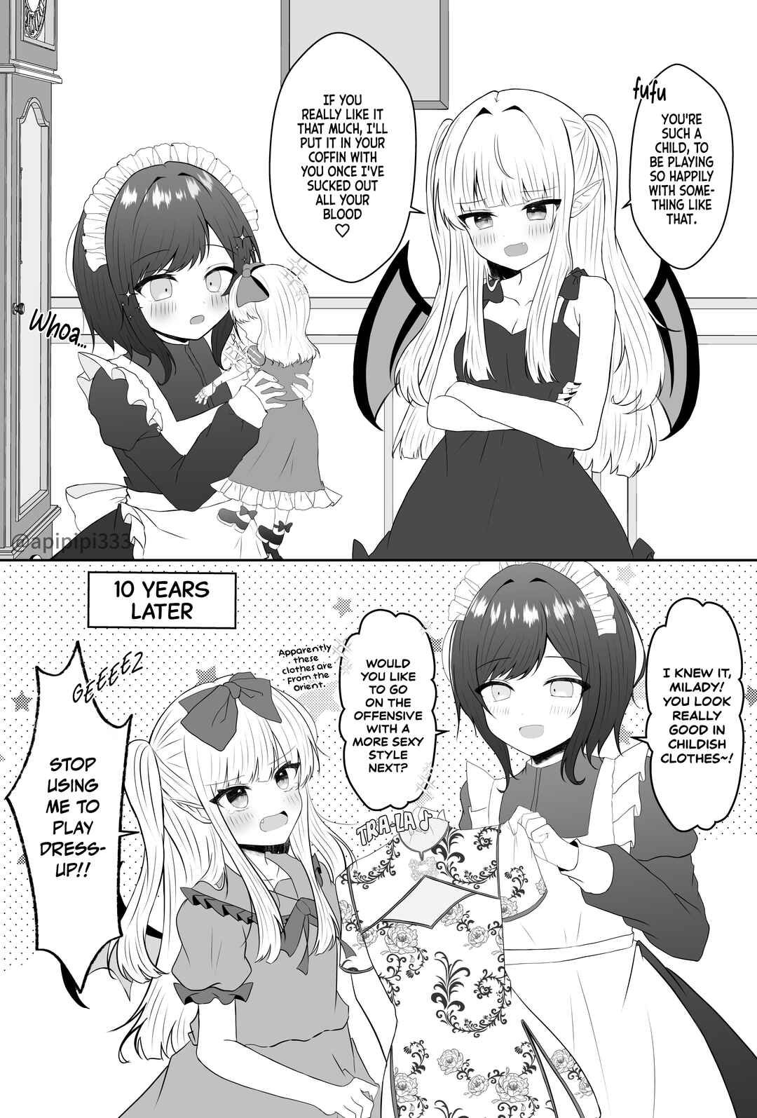 Kyuuketsuki ni Kawareta Shoujo no Juunen-go Chapter 5 - Page 1