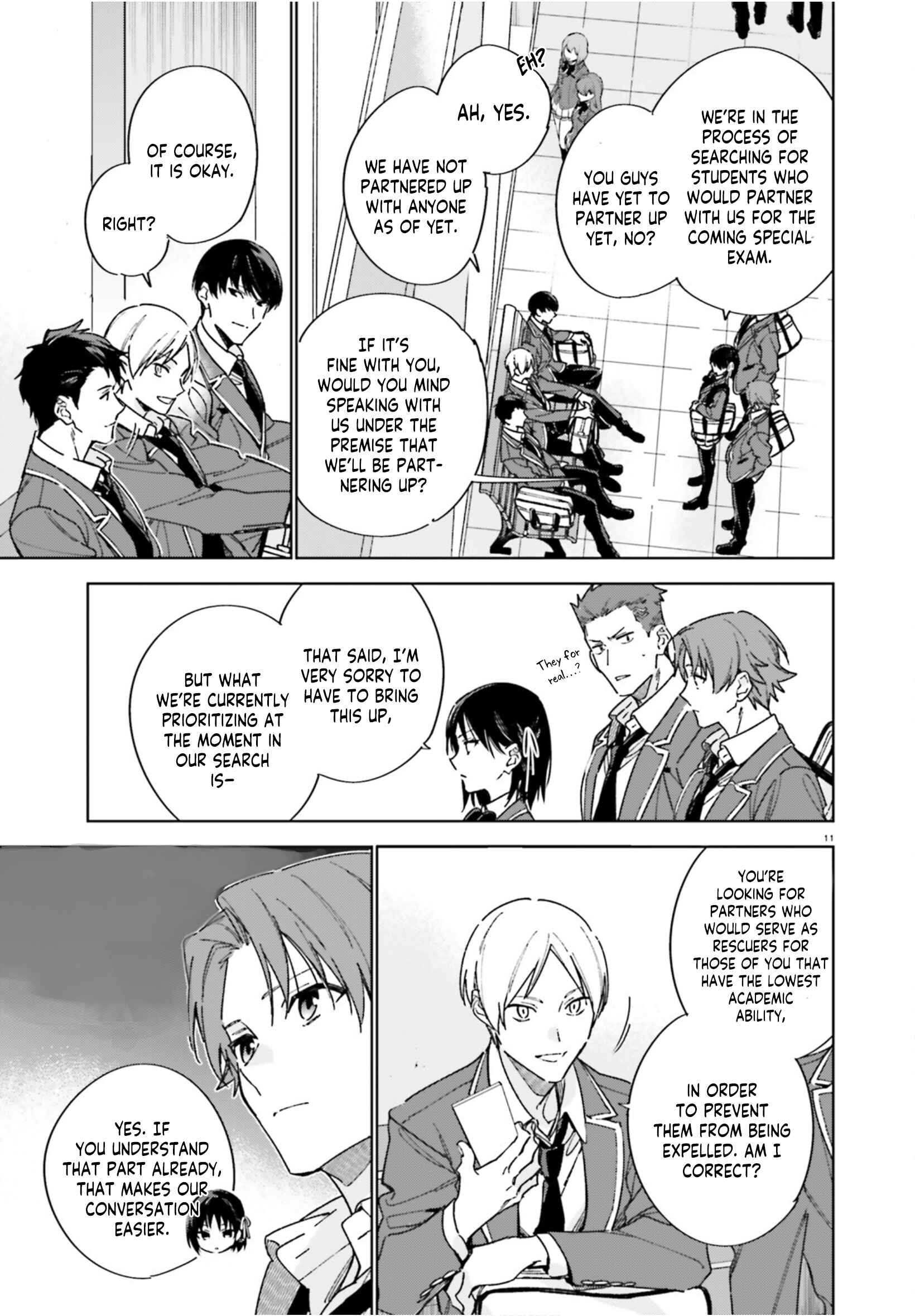 Youkoso Jitsuryoku Shijou Shugi no Kyoushitsu e: 2-nensei-hen Chapter 4 - Page 12