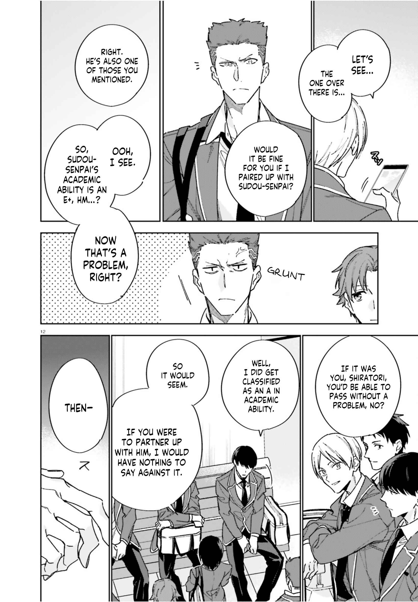Youkoso Jitsuryoku Shijou Shugi no Kyoushitsu e: 2-nensei-hen Chapter 4 - Page 13