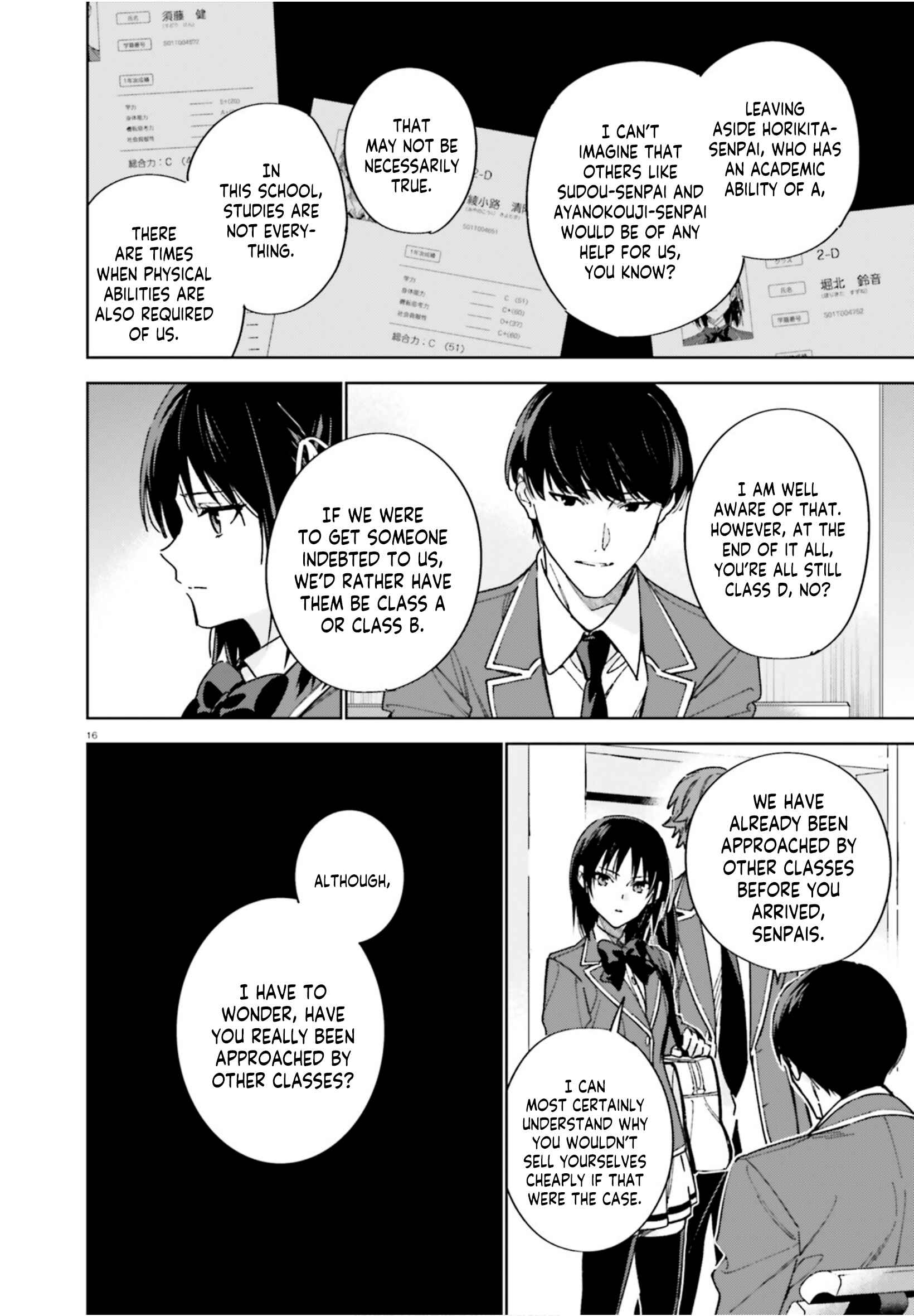 Youkoso Jitsuryoku Shijou Shugi no Kyoushitsu e: 2-nensei-hen Chapter 4 - Page 17