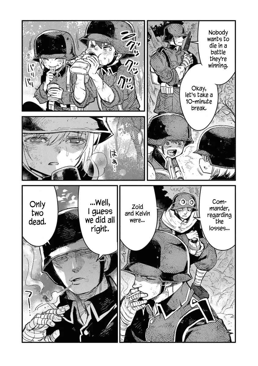 TS Eiseihei-san no Senjou Nikki Chapter 19 - Page 36