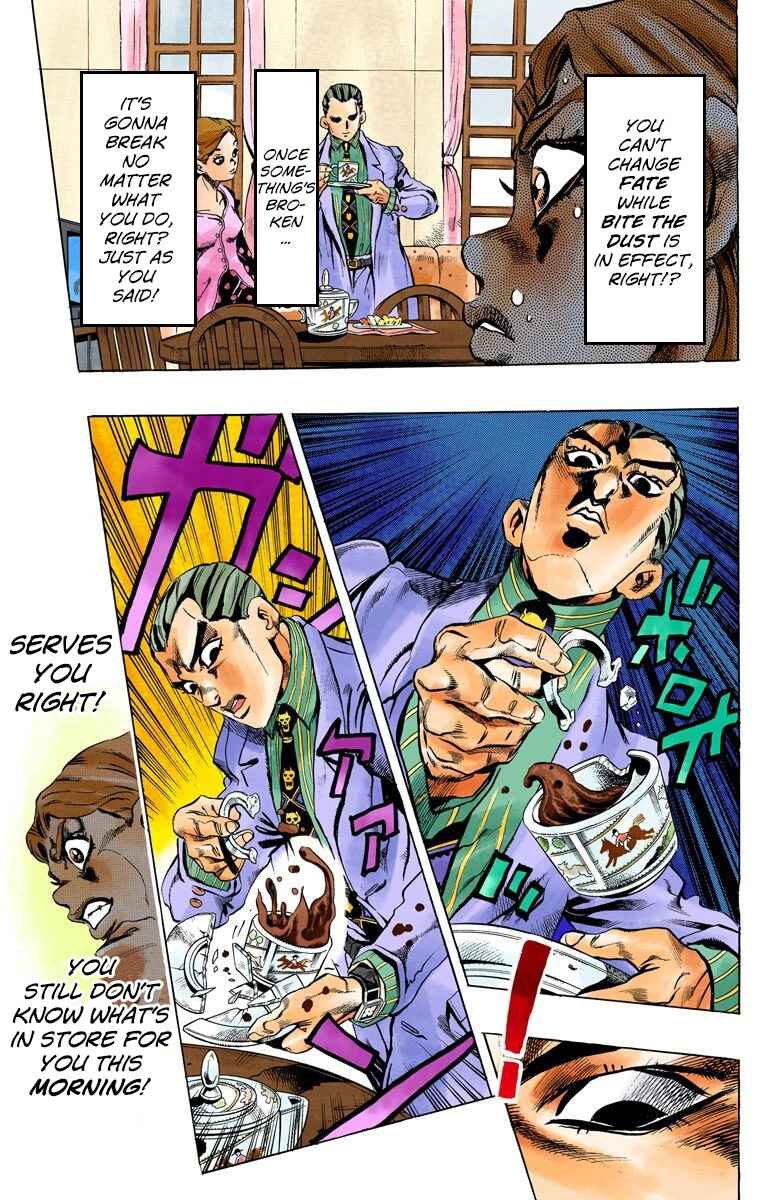 JoJo no Kimyou na Bouken: Part 4 - Diamond wa Kudakenai Color-ban Chapter 159 - Page 10