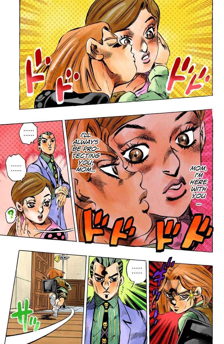 JoJo no Kimyou na Bouken: Part 4 - Diamond wa Kudakenai Color-ban Chapter 159 - Page 12