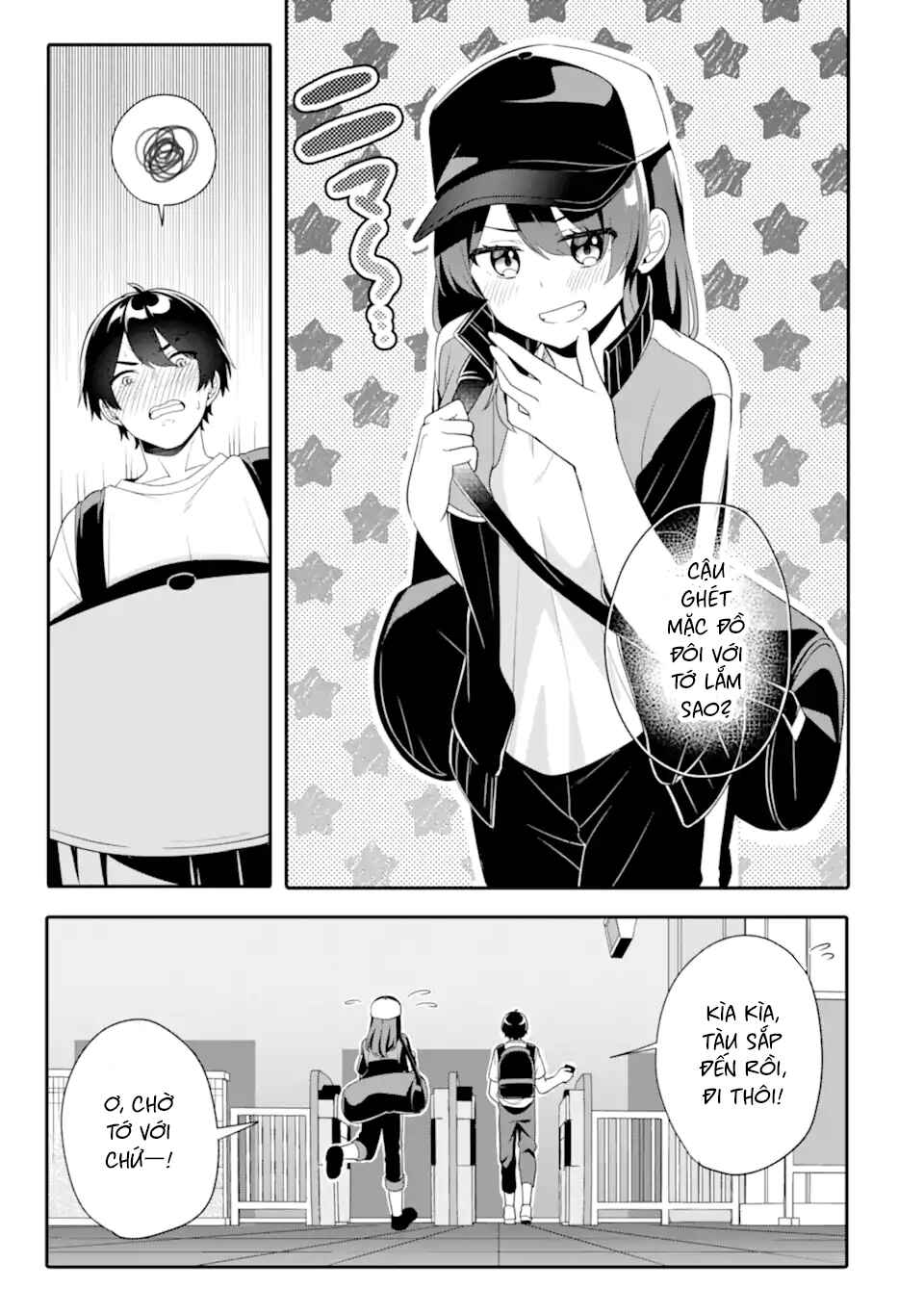 Muboubi Kawaii Pajama Sugata no Bishoujo to Heya de Futarikiri Chapter 10.2 - Page 5