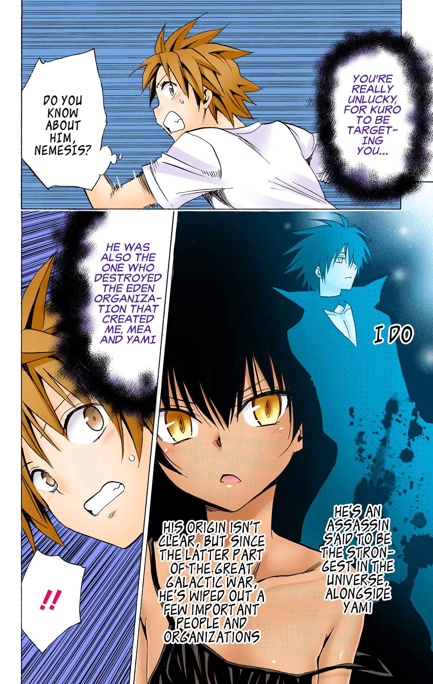 To Love Ru Darkness (Official Colored) Chapter 70 - Page 35