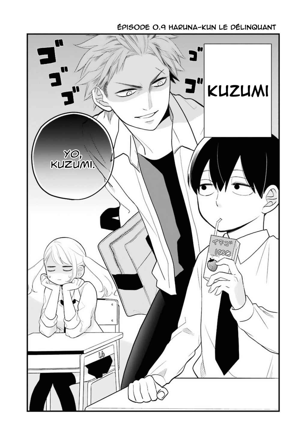 Kuzumi-kun, Can't You Read the Room? Chapter 0.9 - Page 3