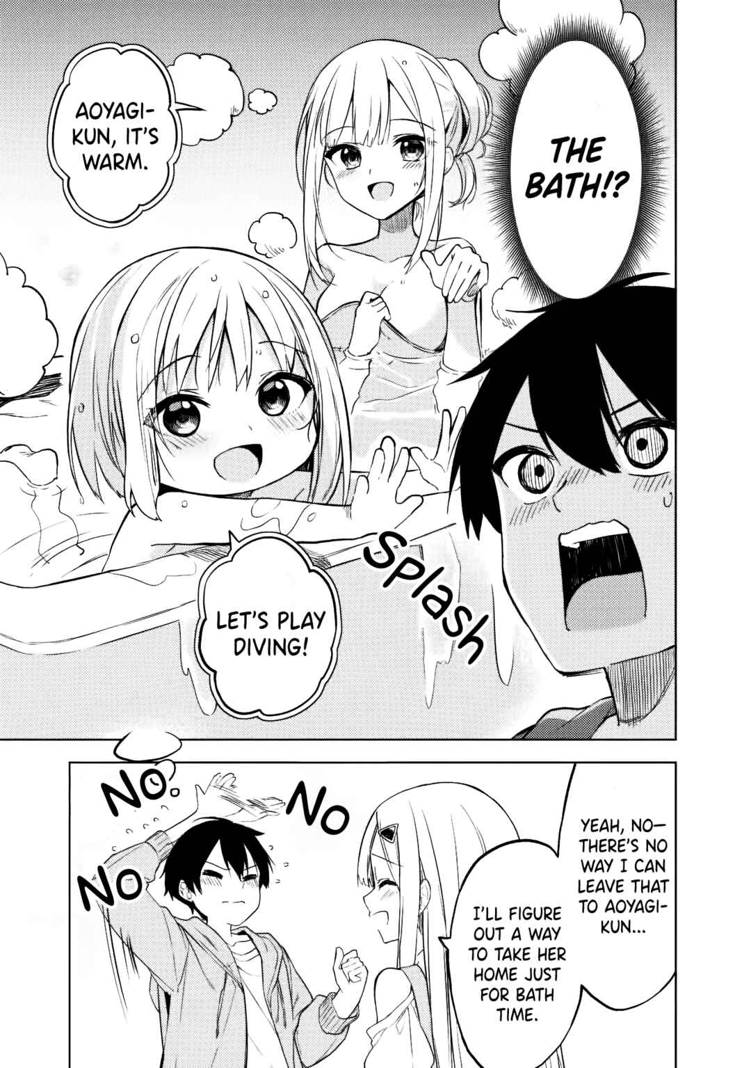 Maigo ni Natteita Youjo wo Tasuketara, Otonari ni Sumu Bishoujo Ryuugakusei ga Ie ni Asobi ni Kuru you ni Natta Ken ni Tsuite Chapter 12 - Page 15