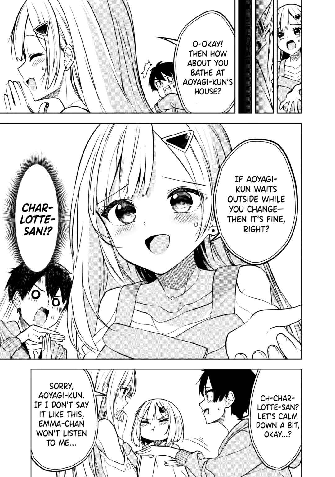 Maigo ni Natteita Youjo wo Tasuketara, Otonari ni Sumu Bishoujo Ryuugakusei ga Ie ni Asobi ni Kuru you ni Natta Ken ni Tsuite Chapter 12 - Page 17