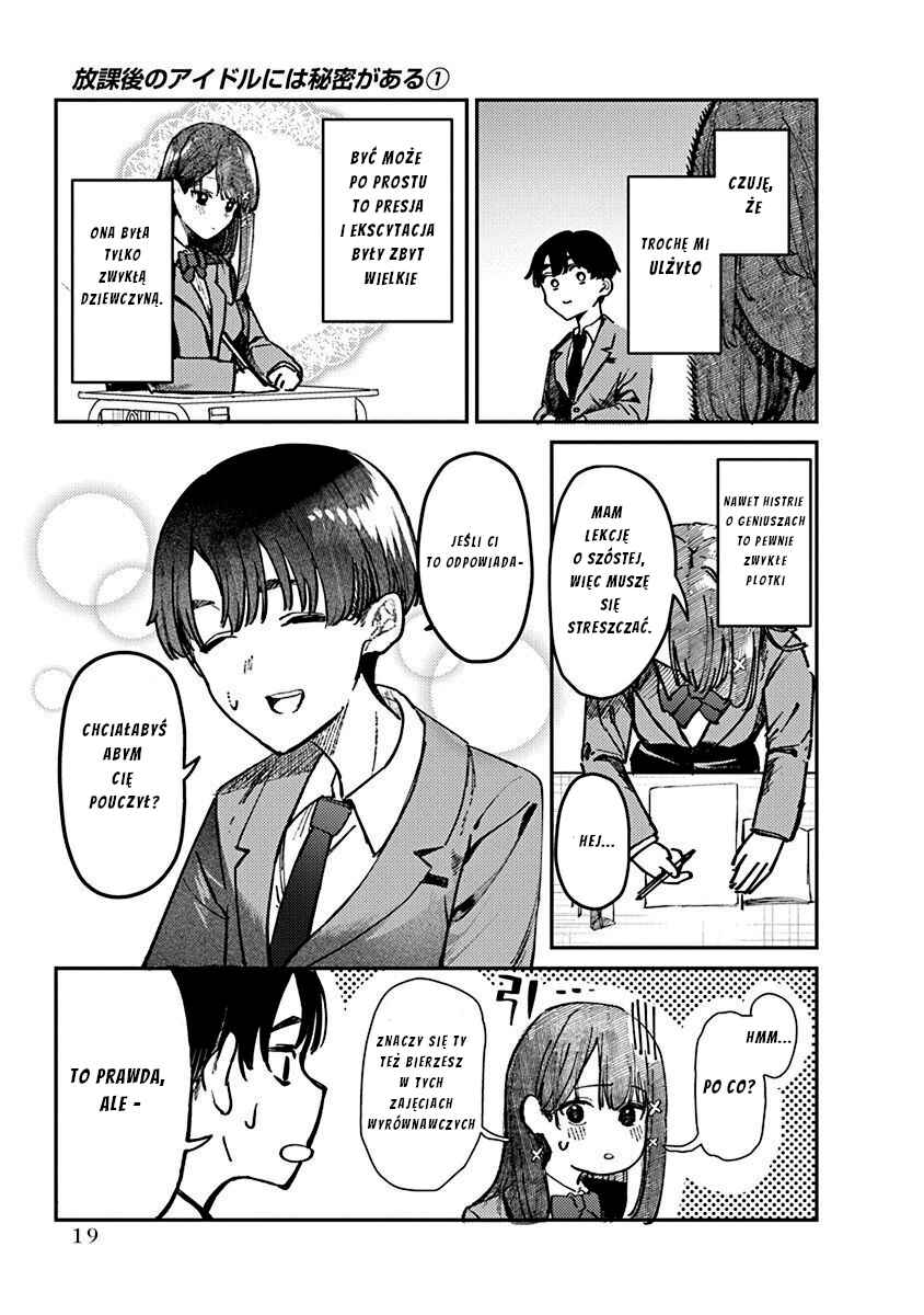 Houkago no Idol ni wa Himitsu ga Aru Chapter 1 - Page 21