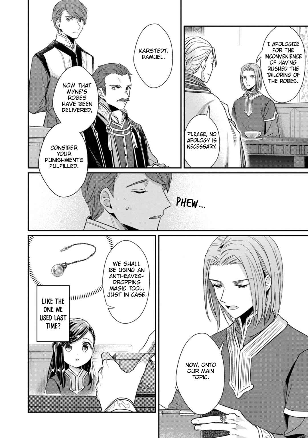 Honzuki no Gekokujou: Shisho ni Naru tame ni wa Shudan o Erandeiraremasen—Dai-2 Bu: Hon no Tamenara Miko ni Naru! Chapter 42 - Page 13