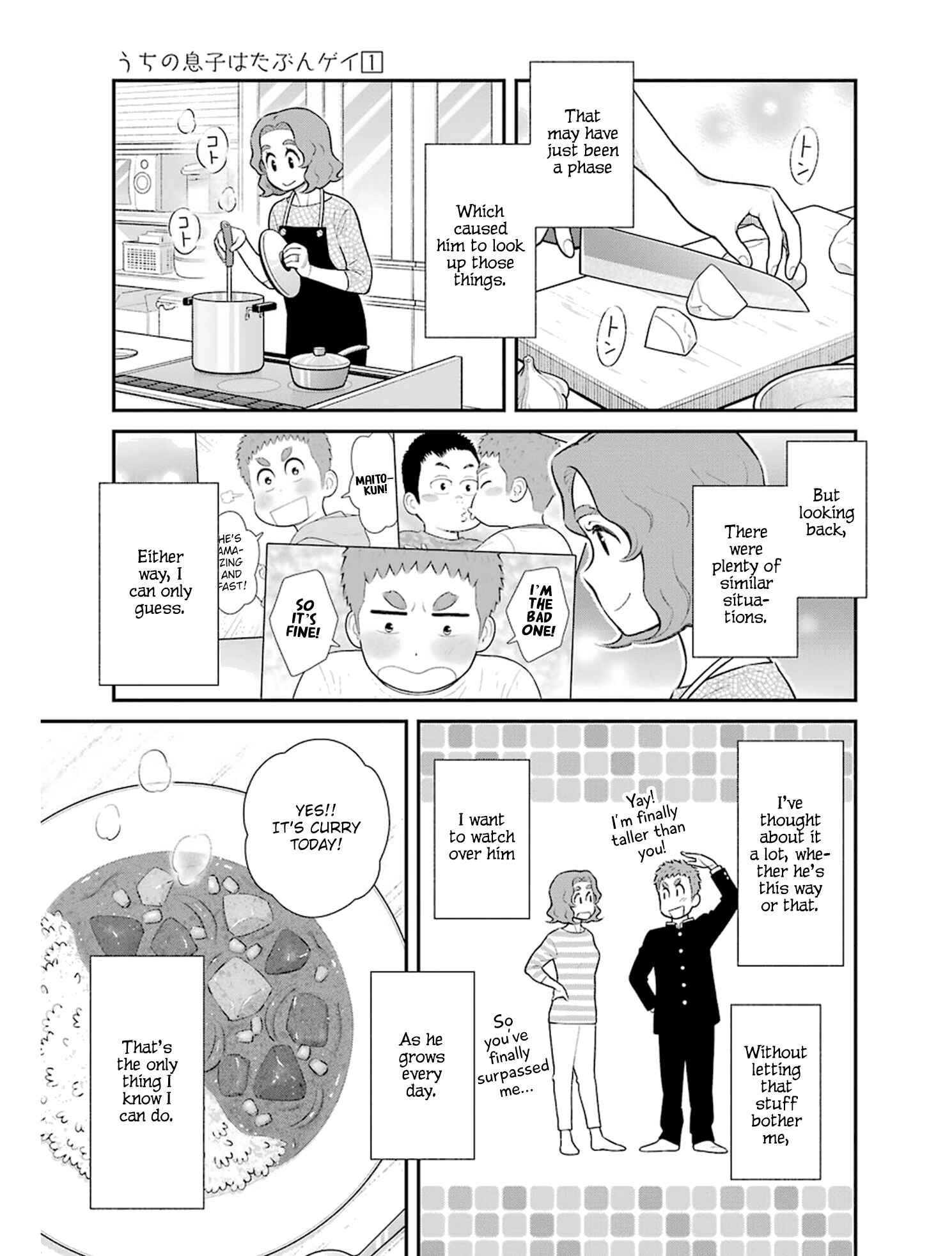 Uchi no Musuko wa Tabun Gay Chapter 21 - Page 9