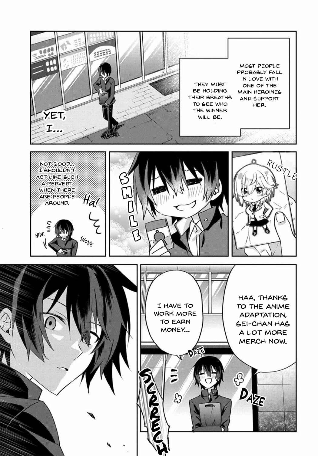 Love Comedy Manga ni Haitteshimatta node, Oshi no Make Heroine wo Zenryoku de Shiawase ni Suru Chapter 1 - Page 10