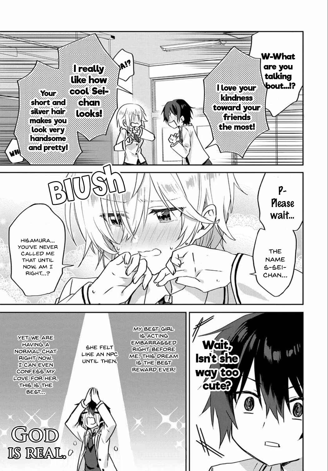 Love Comedy Manga ni Haitteshimatta node, Oshi no Make Heroine wo Zenryoku de Shiawase ni Suru Chapter 1 - Page 23