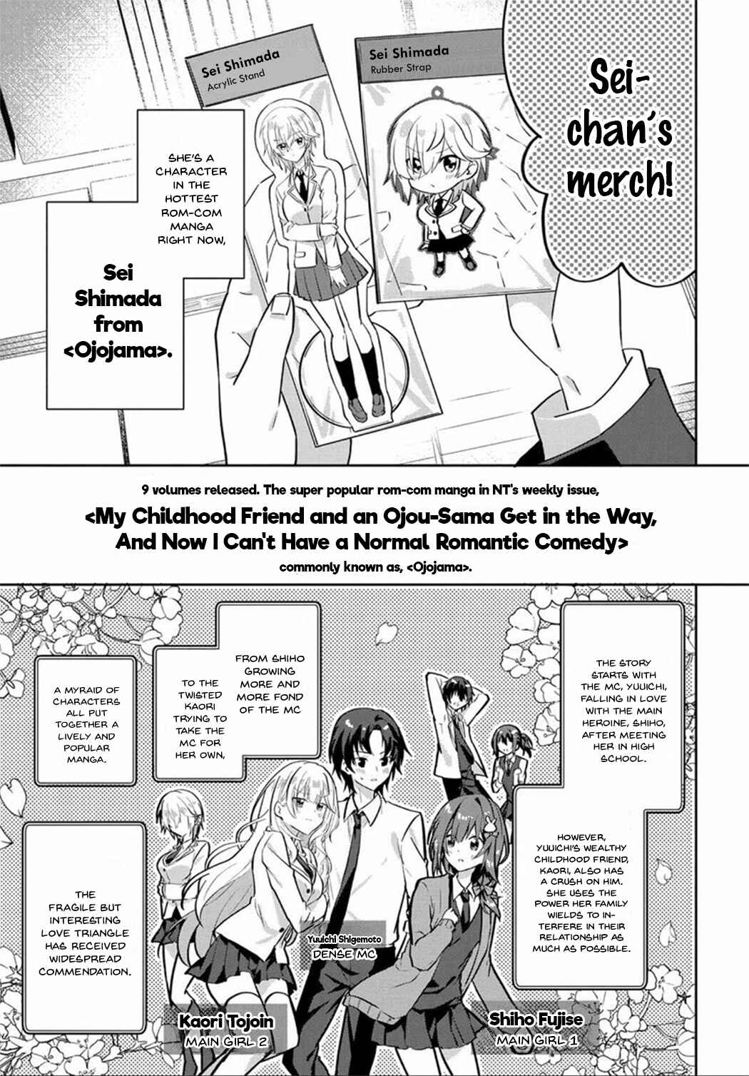 Love Comedy Manga ni Haitteshimatta node, Oshi no Make Heroine wo Zenryoku de Shiawase ni Suru Chapter 1 - Page 8