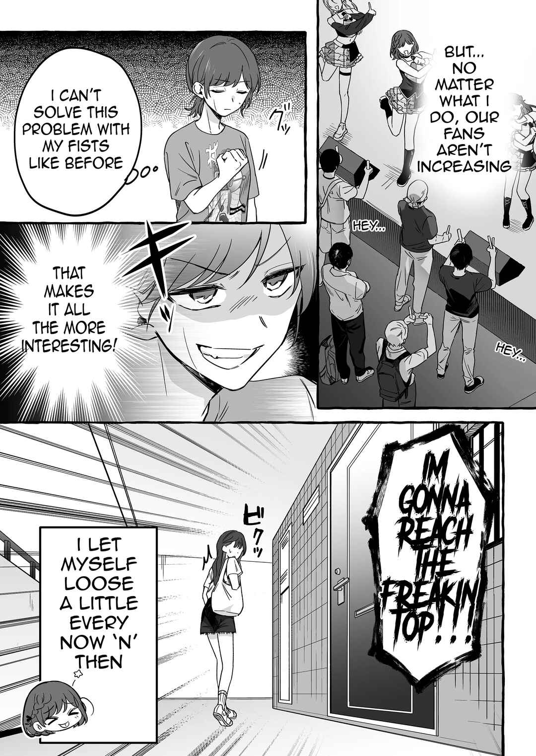 Damedol to Sekai ni 1-nin dake no Fan Chapter 12 - Page 4