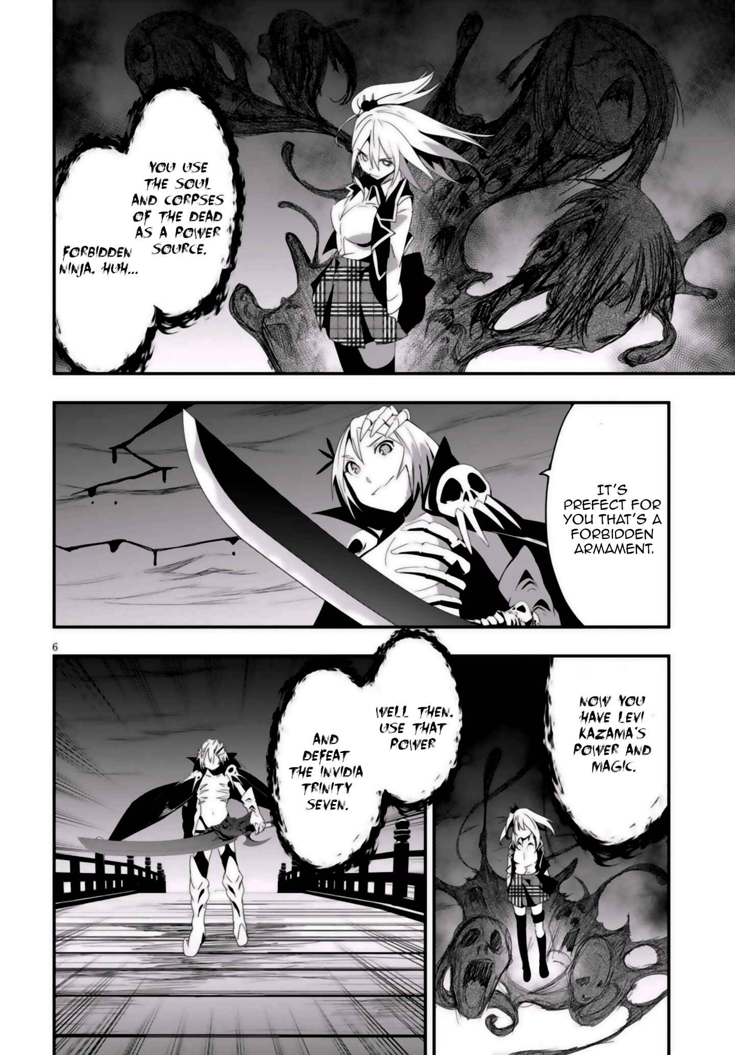 Trinity Seven: Levi Ninden Chapter 8 - Page 9