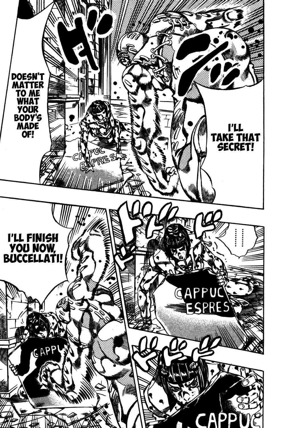 JoJo no Kimyou na Bouken: Part 5 - Ougon no Kaze Chapter 125 - Page 14