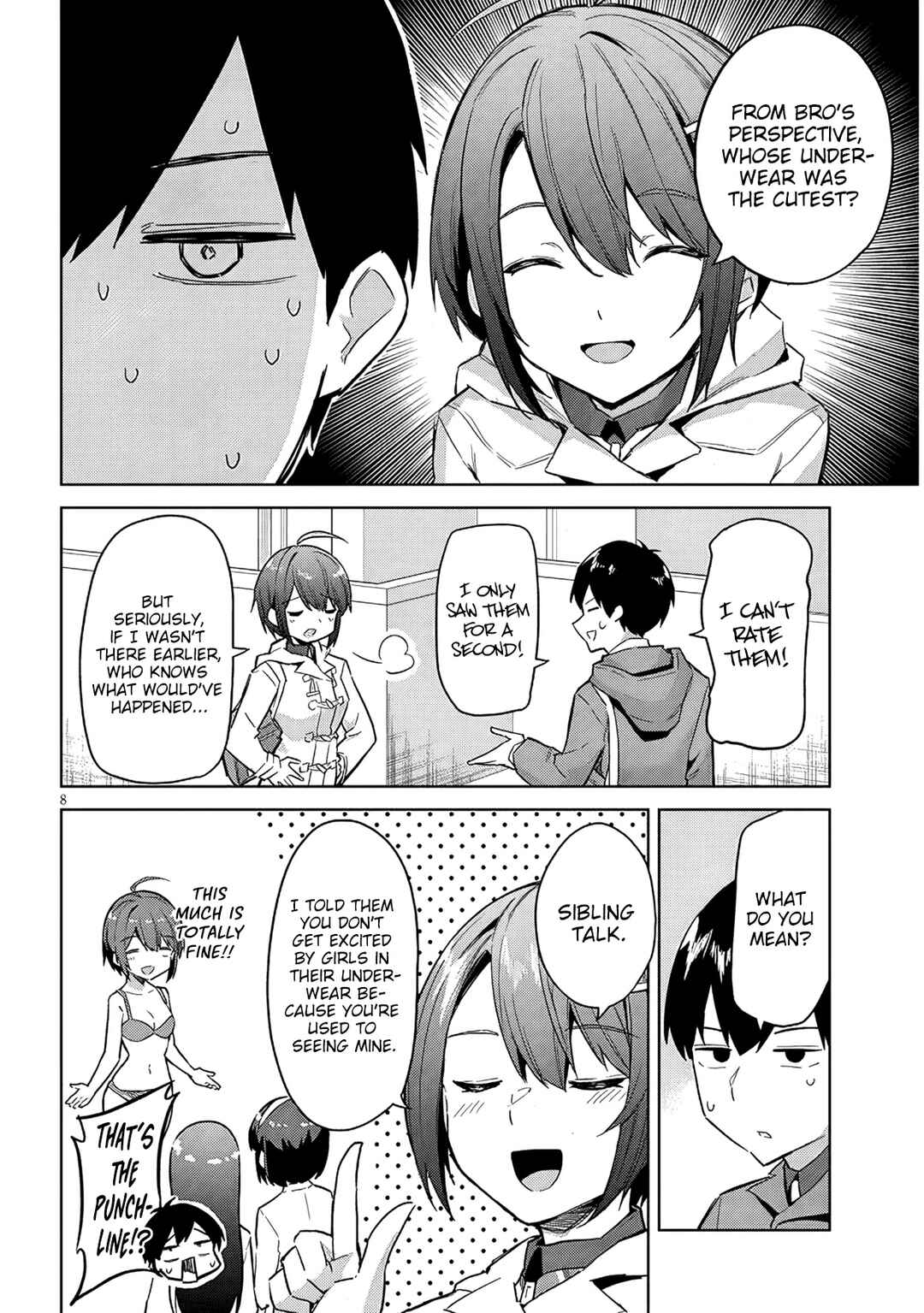 Jitsu wa Imouto deshita. ~Saikin Dekita Giri no Otouto no Kyorikan ga Yatara Chikai Wake~ Chapter 30 - Page 9