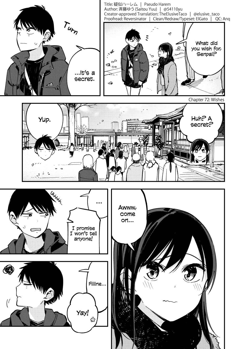Giji Harem Chapter 72 - Page 1