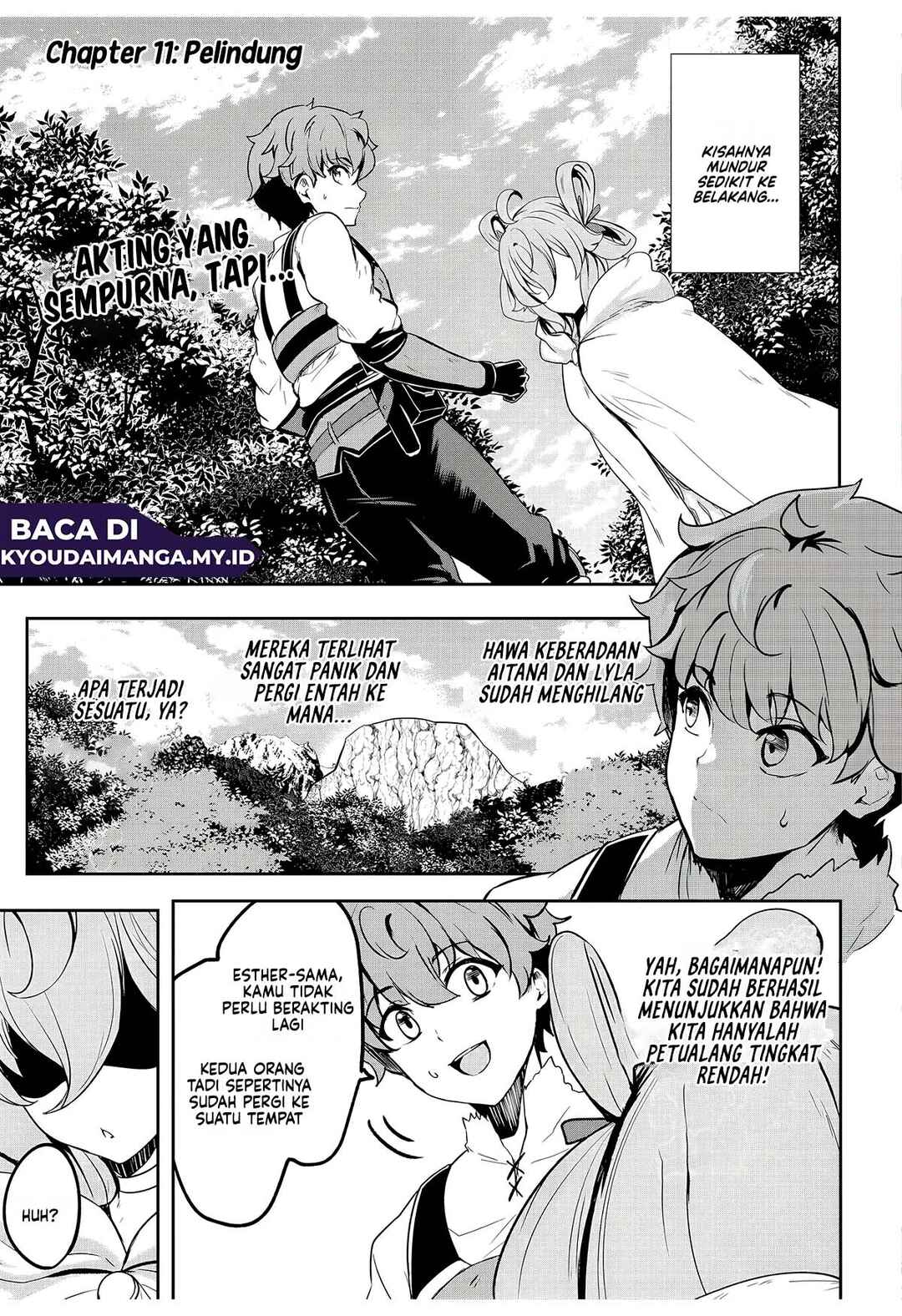 Dore dake Doryoku Shite mo Mannen Level 0 no Ore wa Tsuihou Sareta ~Shin no Teki to Yobareta Shounen wa, Shachiku Megami to Deatte Saikyou no Chikara wo Te ni Ireru~ Chapter 11 - Page 2