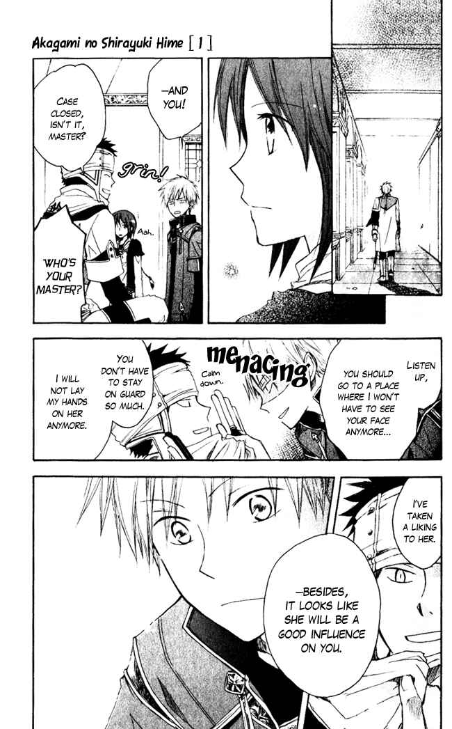 Akagami no Shirayukihime Chapter 3 - Page 38