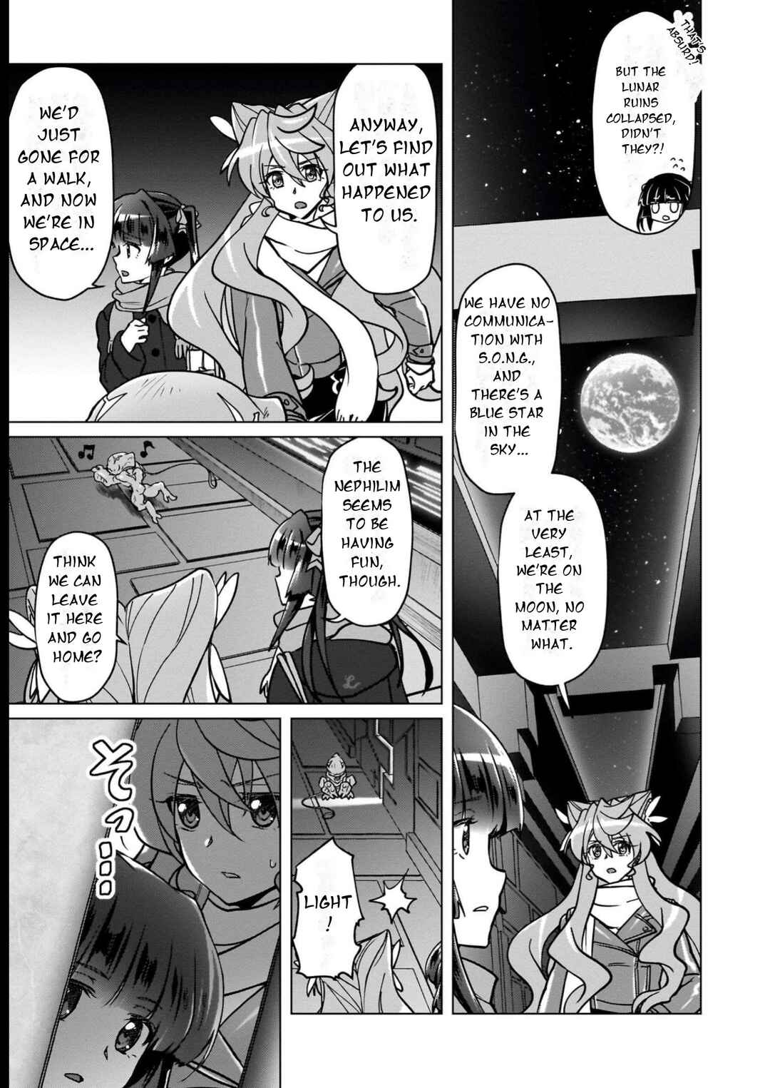 Senki Kanshoku Symphogear ~Shirabemeshi~ Chapter 19 - Page 4