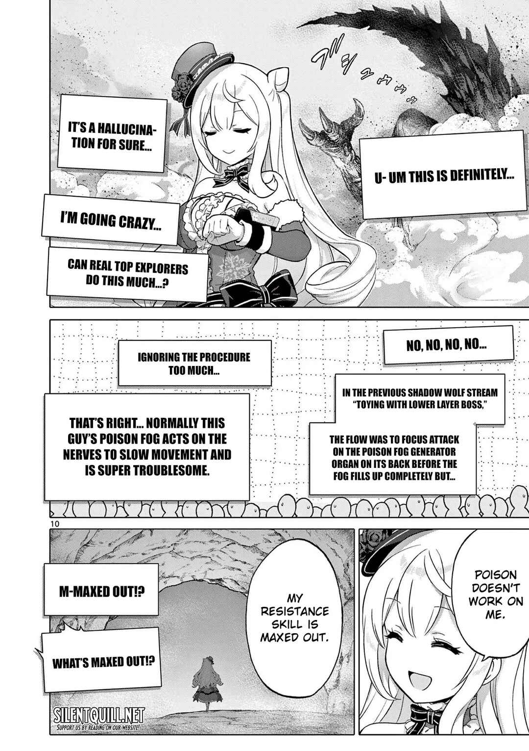 Ojousama-kei Teihen Dungeon Haishinsha, Meiwaku-kei o Bokottara Bazutte Densetsu ni Nattemasu wa!? Chapter 6 - Page 10
