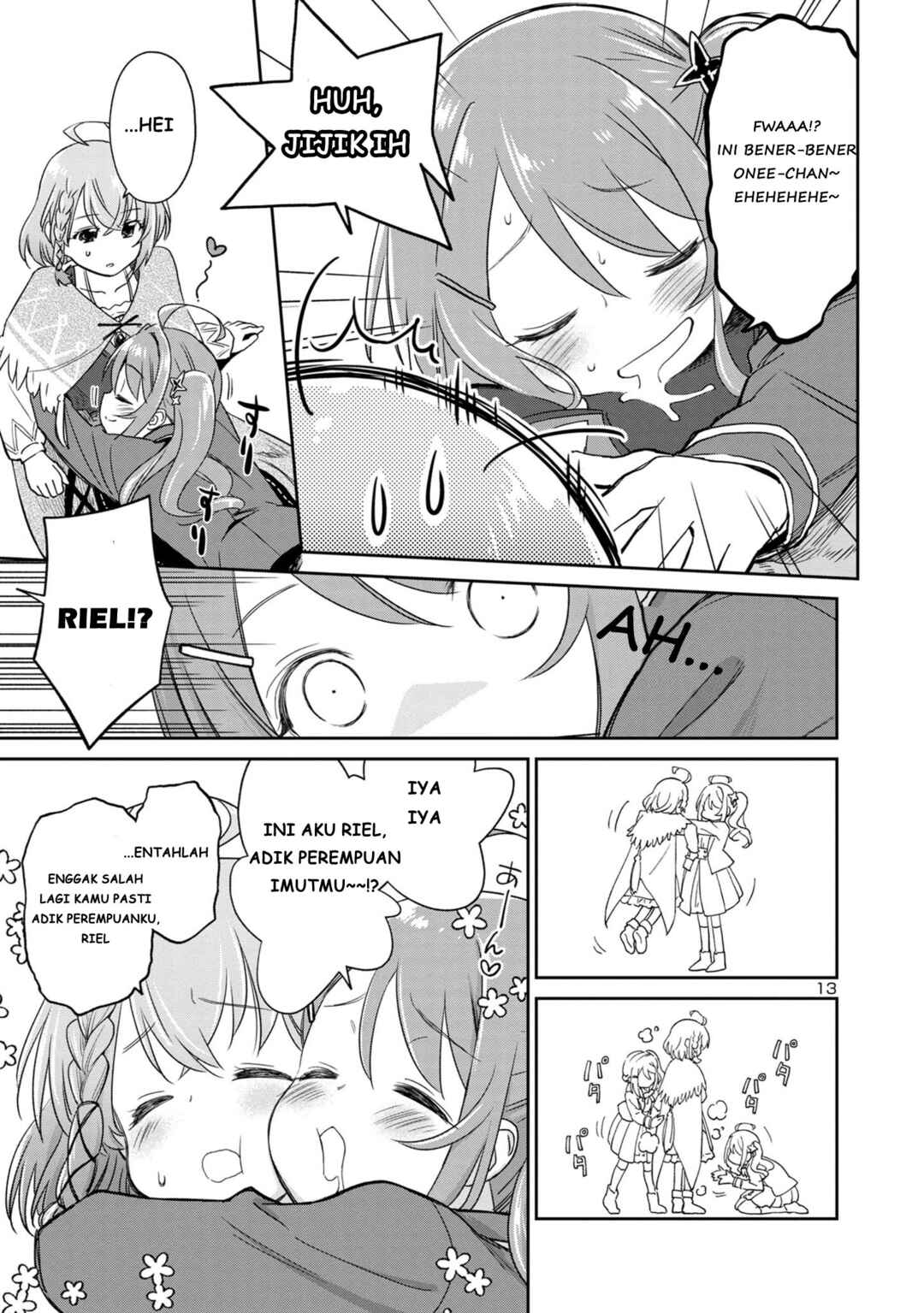 Hikage Majo wa Kizukanai: Mahou Gakuen ni Nyuugaku shita Tensai Imouto ga, Ane wa Motto Sugoi to Iifurashiteita Nante Chapter 1 - Page 15