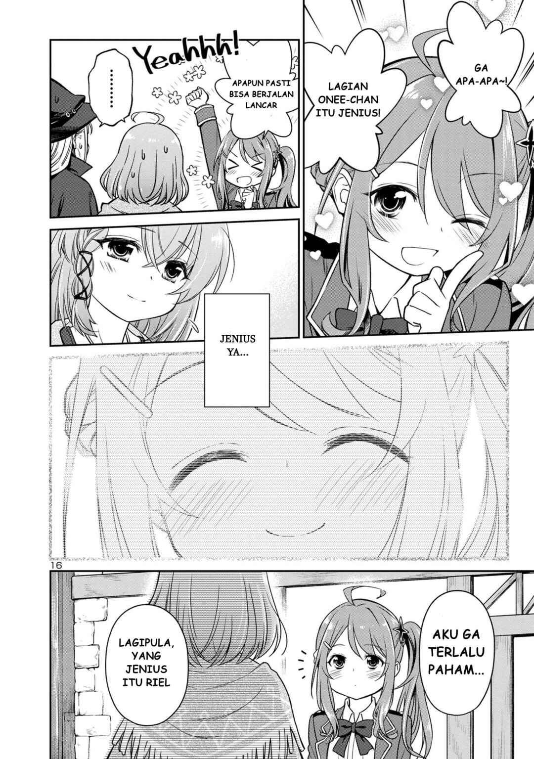 Hikage Majo wa Kizukanai: Mahou Gakuen ni Nyuugaku shita Tensai Imouto ga, Ane wa Motto Sugoi to Iifurashiteita Nante Chapter 1 - Page 18