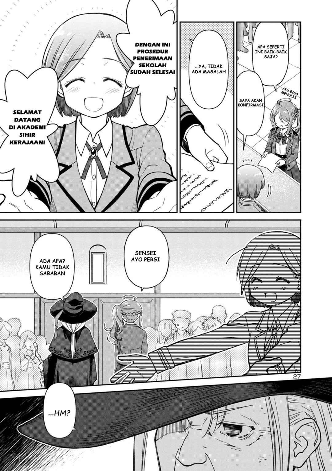 Hikage Majo wa Kizukanai: Mahou Gakuen ni Nyuugaku shita Tensai Imouto ga, Ane wa Motto Sugoi to Iifurashiteita Nante Chapter 1 - Page 29