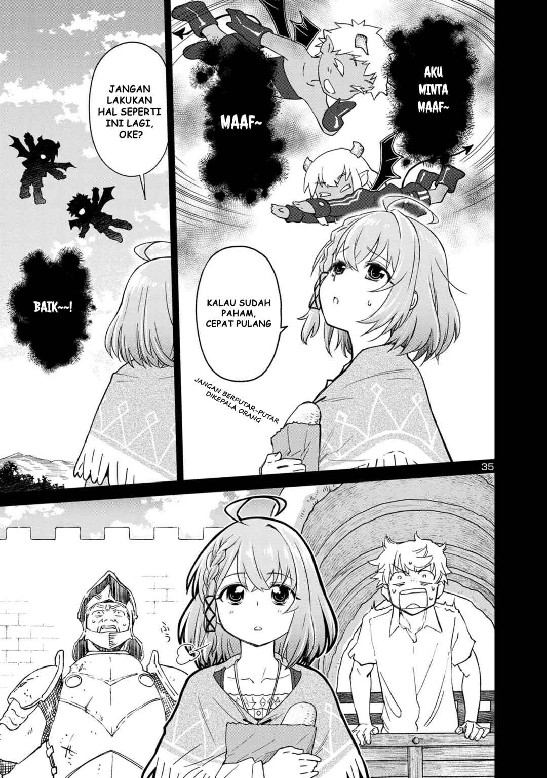 Hikage Majo wa Kizukanai: Mahou Gakuen ni Nyuugaku shita Tensai Imouto ga, Ane wa Motto Sugoi to Iifurashiteita Nante Chapter 1 - Page 37