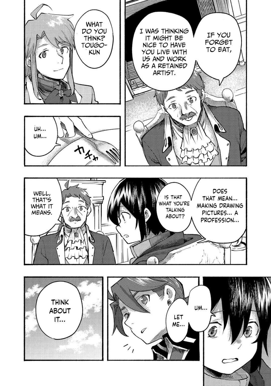 Kyou mo E ni Kaita Mochi ga Umai Chapter 9 - Page 8