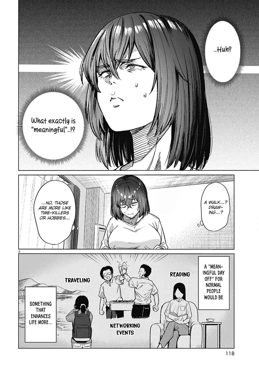 Genkai Dokushin Joshi (26) Gohan Chapter 17 - Page 9