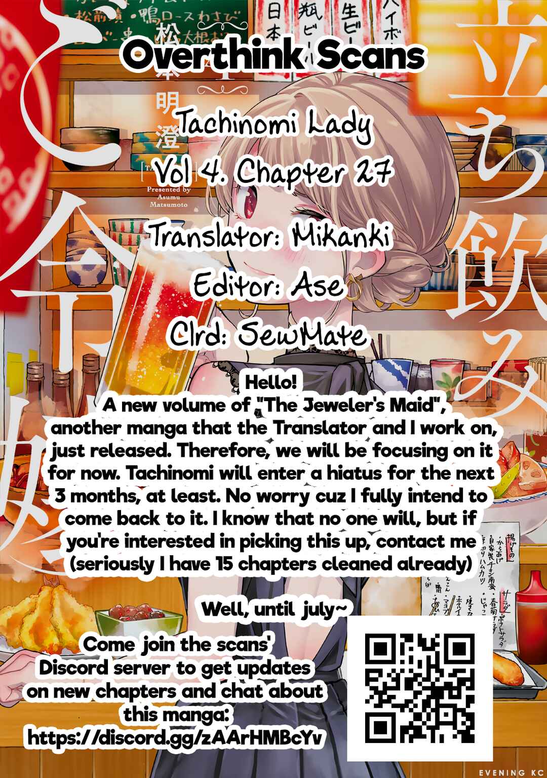 Tachinomi Goreijou Chapter 27 - Page 20